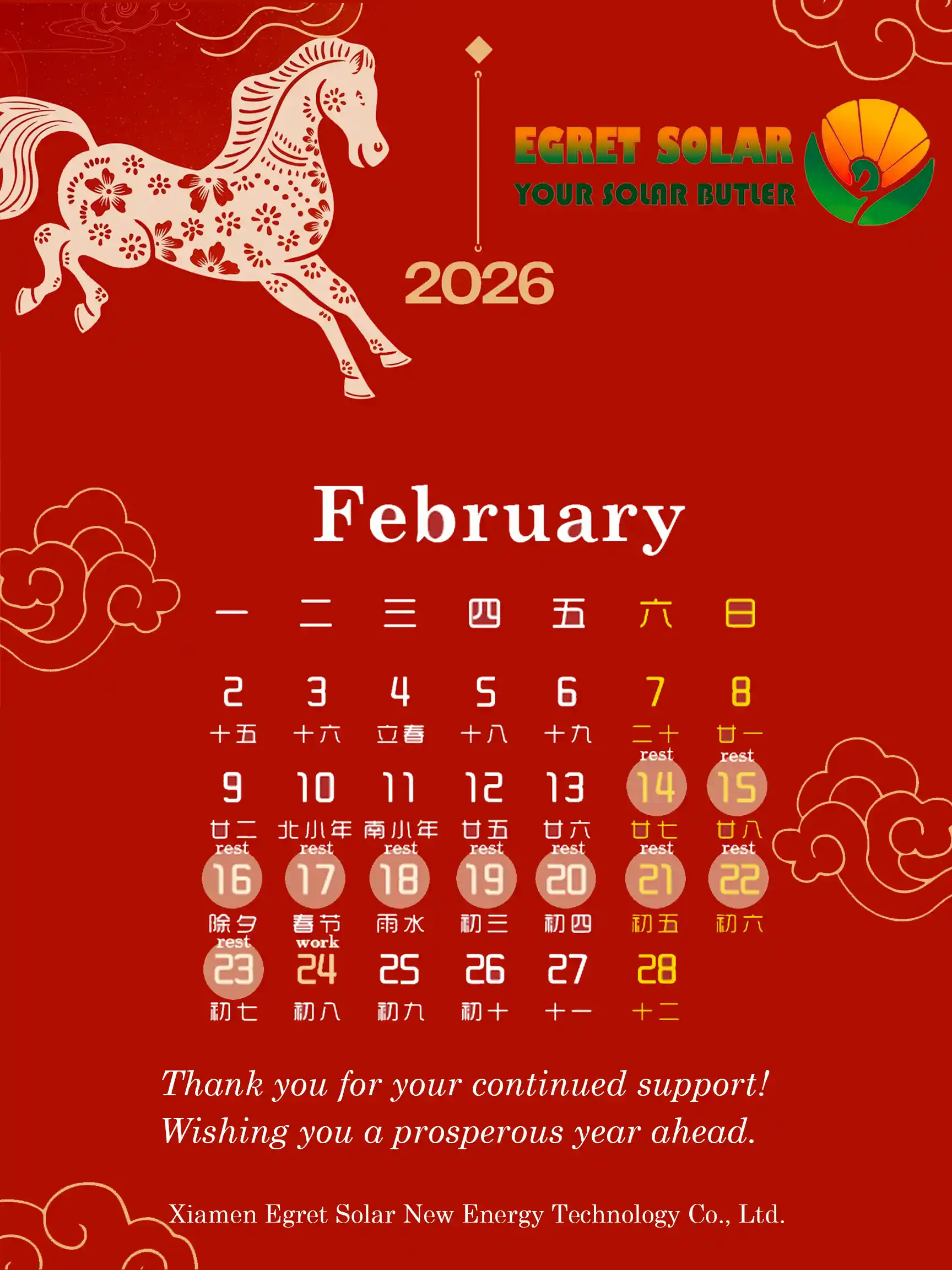 تذكير بإغلاق مصنع Egret Solar