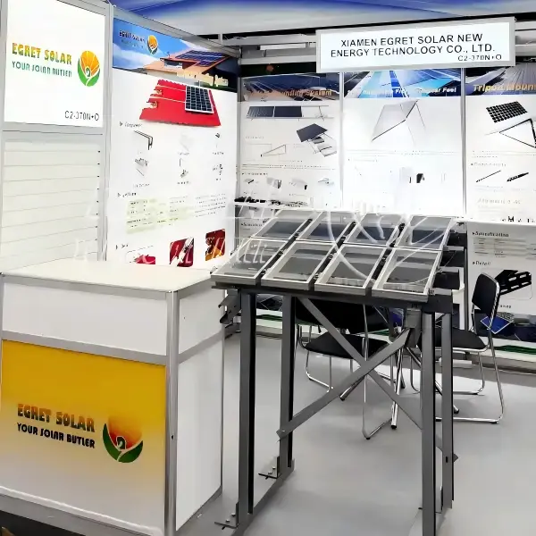 كيف ظهر Egret Soar في Smarter E Europe 2026؟ أعجب بأقواس تركيب Egret Solar