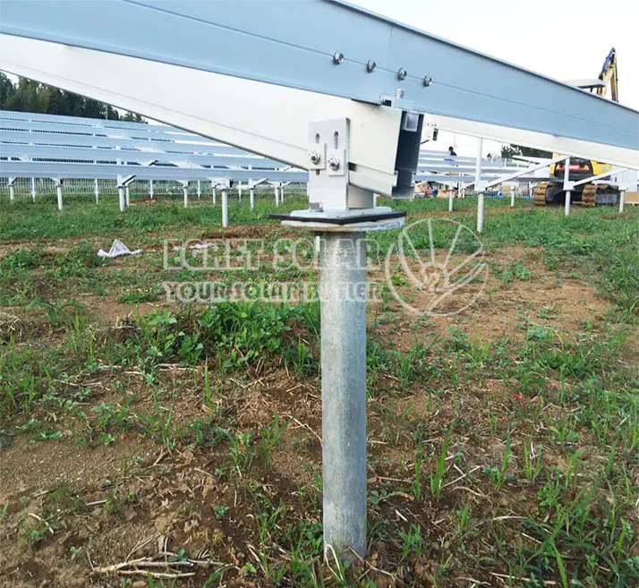 Galvanized Solar Four Blades Screw Pile