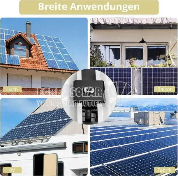 Solar 30 Mm 35 Mm Black Solid Mid Clamp