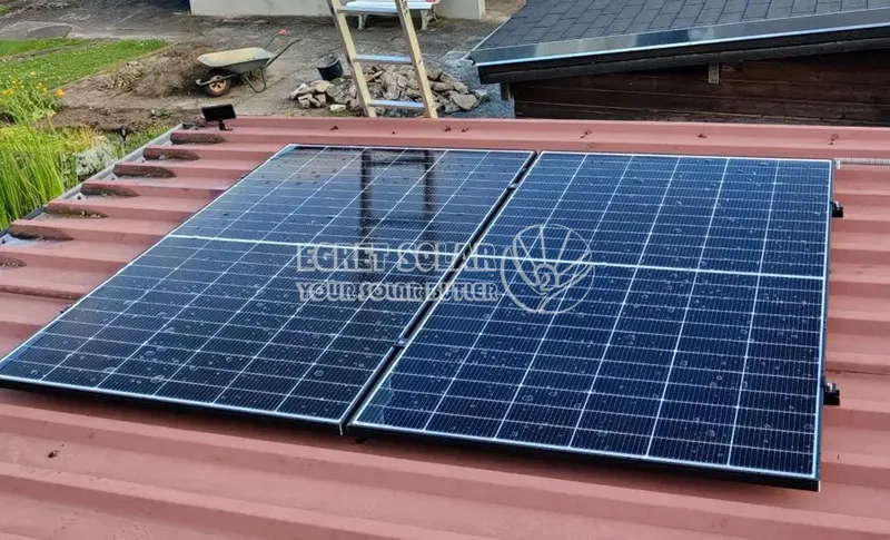 Black Solar U Rail Roof Mount Kit Black Solar U Rail Roof Mount Kit