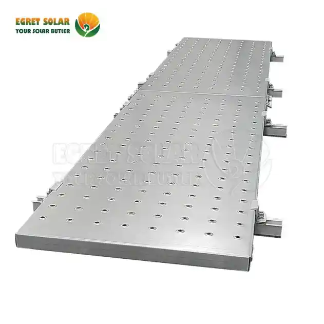 Solar ZAM anti-skid walkway